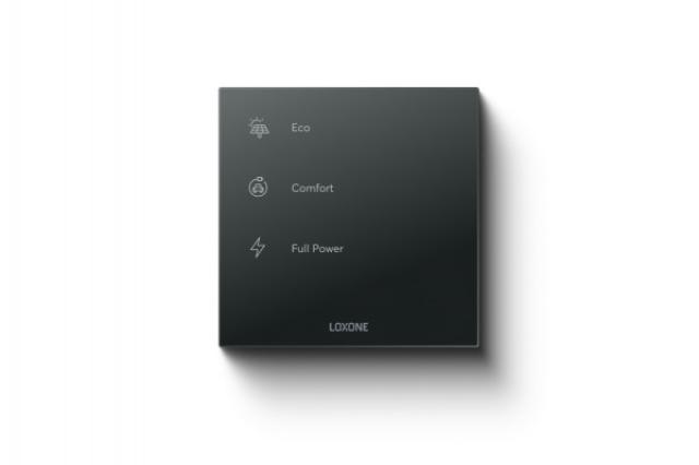 Loxone Touch Pure Flex Air Antraciet - Wallbox 100560